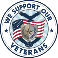 We Support Our Veterans Logo
